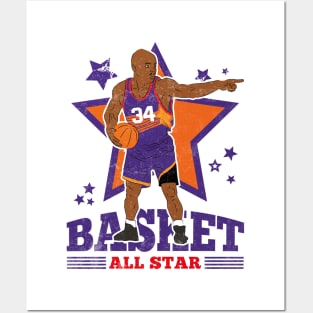 Barkley Basketball Sir Charles Phoenix 34 All Star Posters and Art